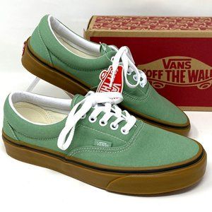 VANS ERA BASIL SNEAKER Green Women's Size Canvas Lace Up Sneaker VN0A54F19M0